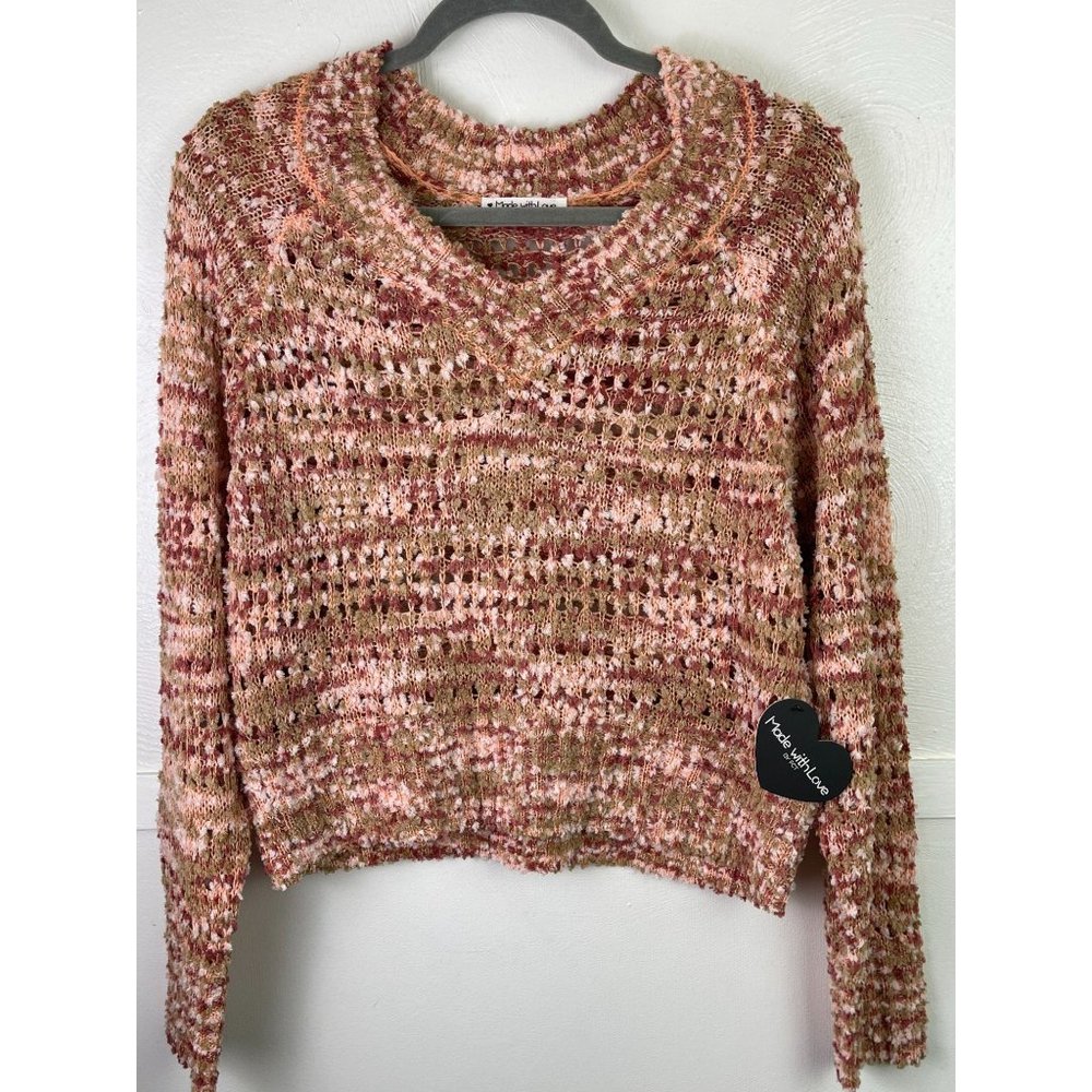 Full Circle Trend Cropped Sweater Size Various